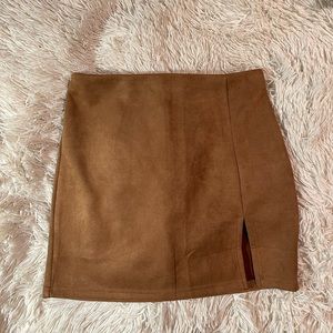 Brown skirt